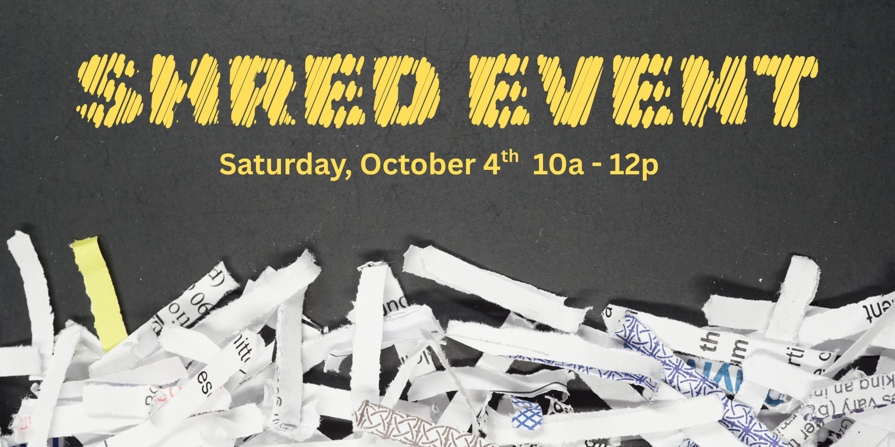 SHRED EVENT